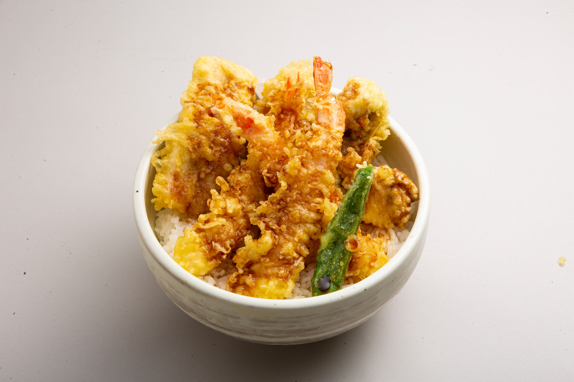 海老穴子天丼-